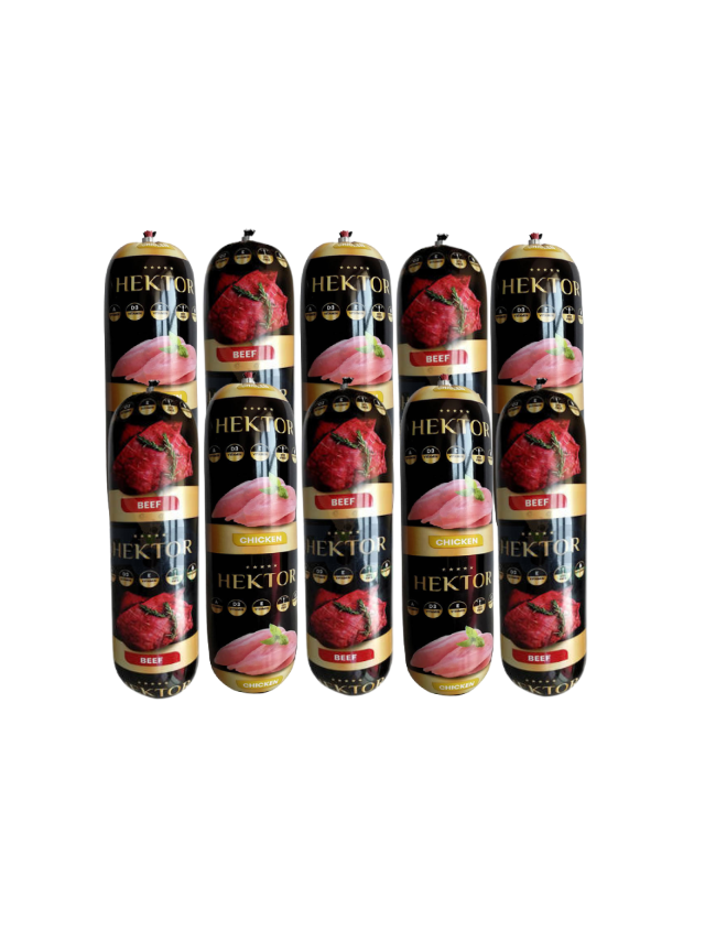 Karma Premium Hektor baton dla psa Mix Wołowina-Drób 20x900g