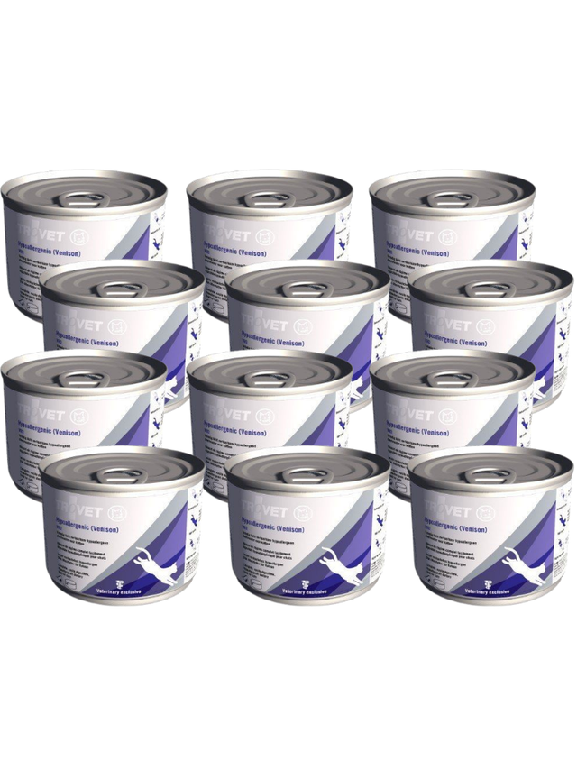 TROVET VRD Hypoallergenic (Dziczyzna) 12x200g dla kota