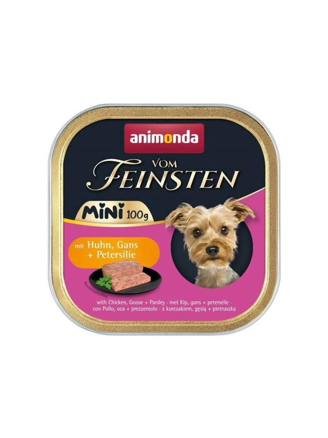 ANIMONDA Vom Feinsten mini adult  kurczak/gęś/pietruszka 100g