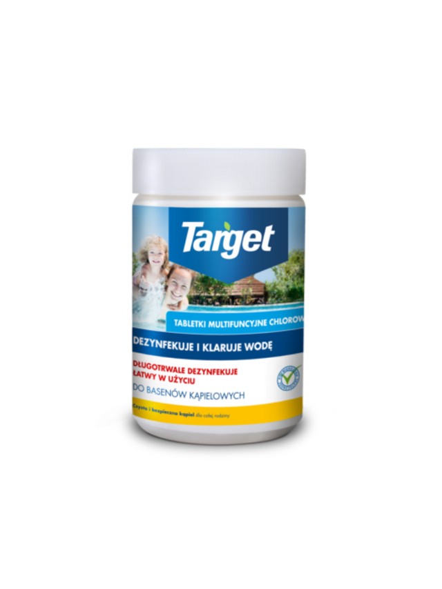 MULTICHLOR - ZWALCZA GLONY I DEZYNFEKUJE WODĘ BASENOWĄ 1 KG (50 X 20 GR)