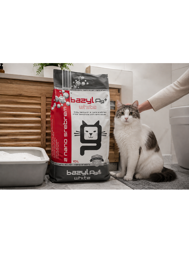 Bazyl Ag+ White 10l