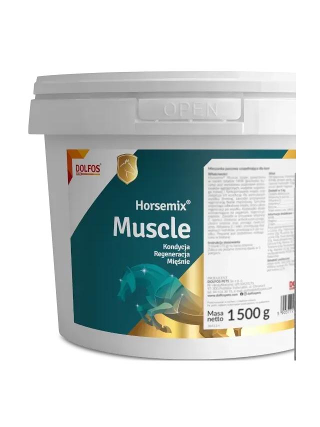 Horsemix Muscle Dla Koni Kondycja Regeneracja Mięśnie Dolfos 1500g