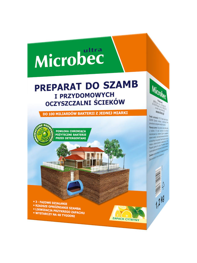 BROS MICROBEC 1,2 KG ULTRA CYTRYNA