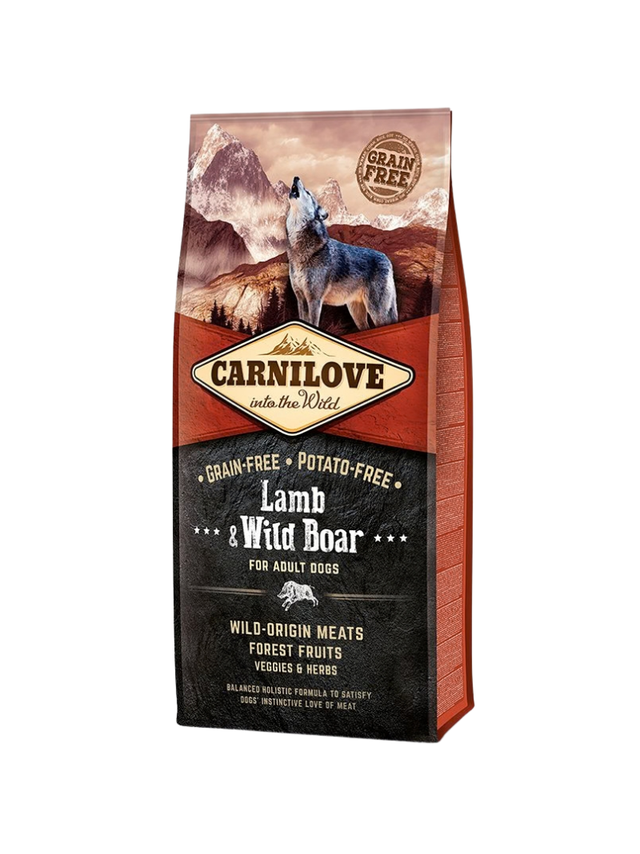 Carnilove Lamb & Wild Boar for Adult 12kg