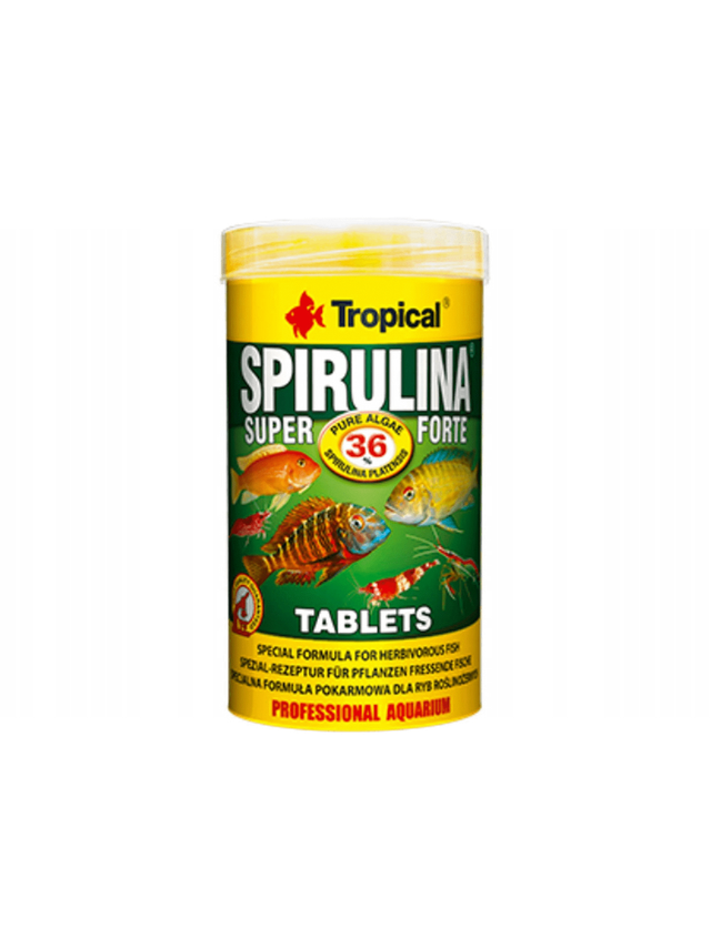 TROPICAL Super Spirulina Forte Tablets 250ml 340szt.