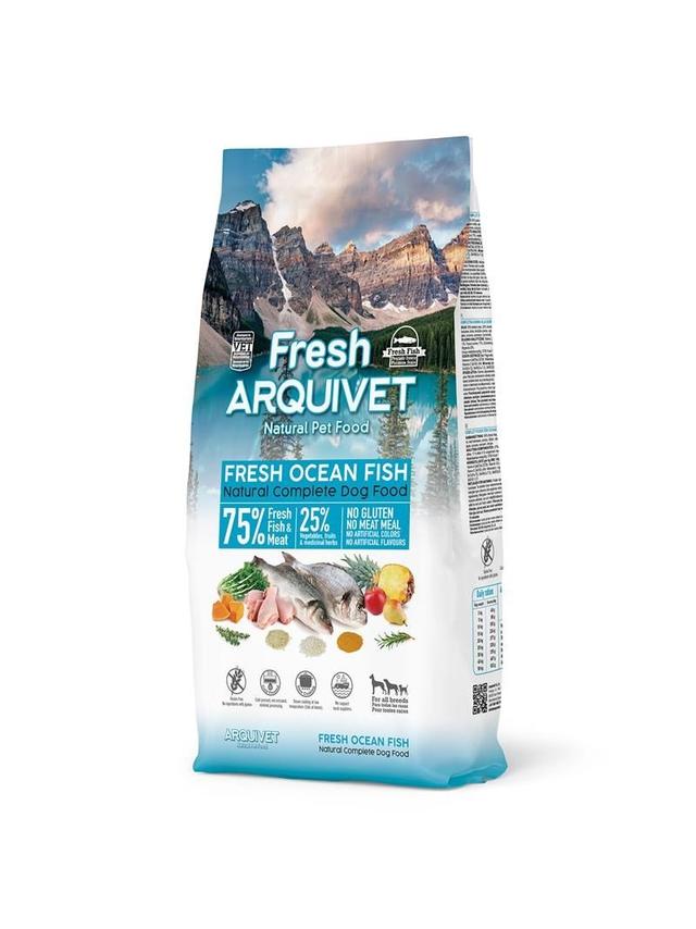 ARQUIVET FRESH - Półwilgotna karma dla psa ryba oceaniczna 10 kg