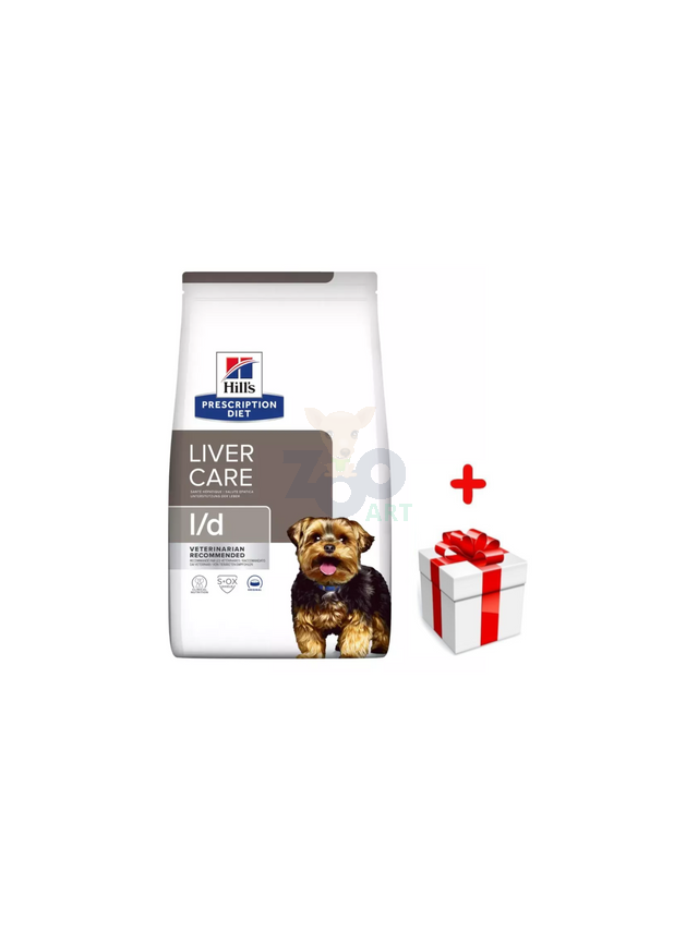 HILL'S PD Prescription Diet Canine L/d Liver Care 1,5kg + niespodzianka dla psa GRATIS!
