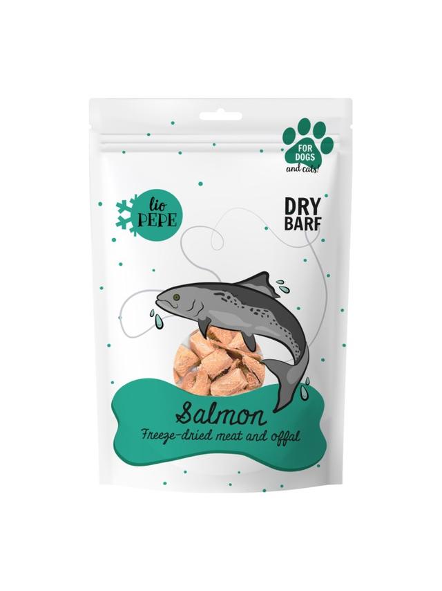 PAKA ZWIERZAKA-Przysmak liofilizowany Lio PEPE Salmon (filet z łososia) 60g