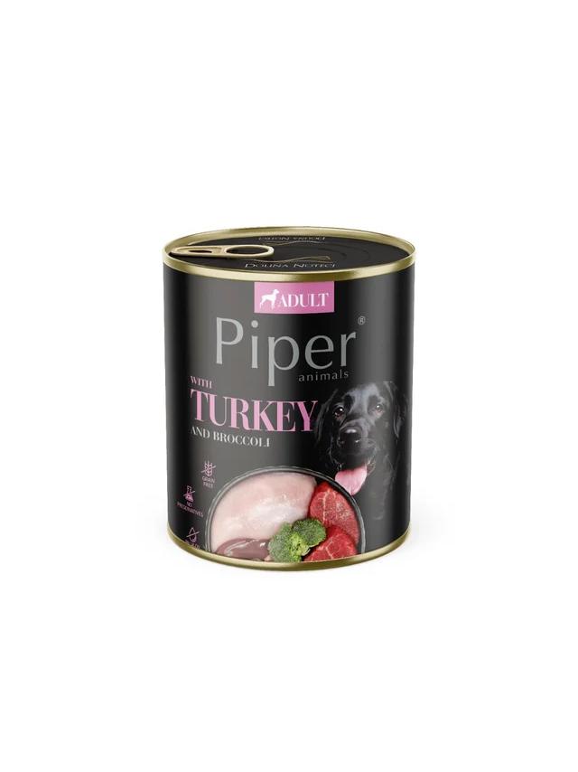 DOLINA NOTECI Piper dla psa z indykiem i brokułem 800g