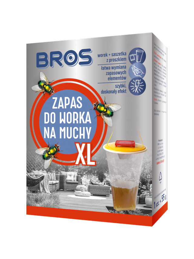 BROS –  Zapas do worka na muchy XL