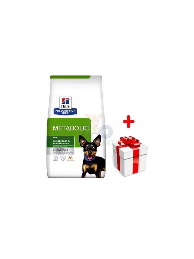 HILL'S PD Prescription Diet Metabolic Mini Canine 1kg + niespodzianka dla psa GRATIS!