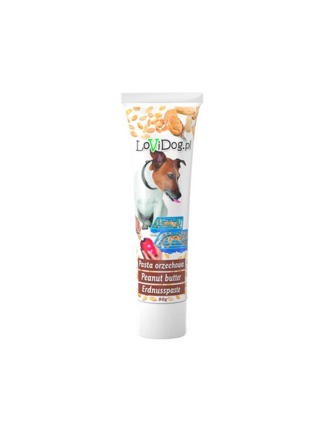 Lovi Dog Snack Premium Peanut Butter - naturalne masło orzechowe dla psa 90g