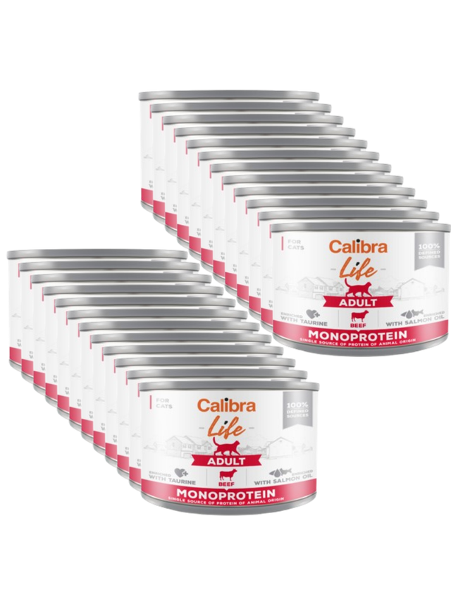 CALIBRA Cat Adult Life Beef 24x200g