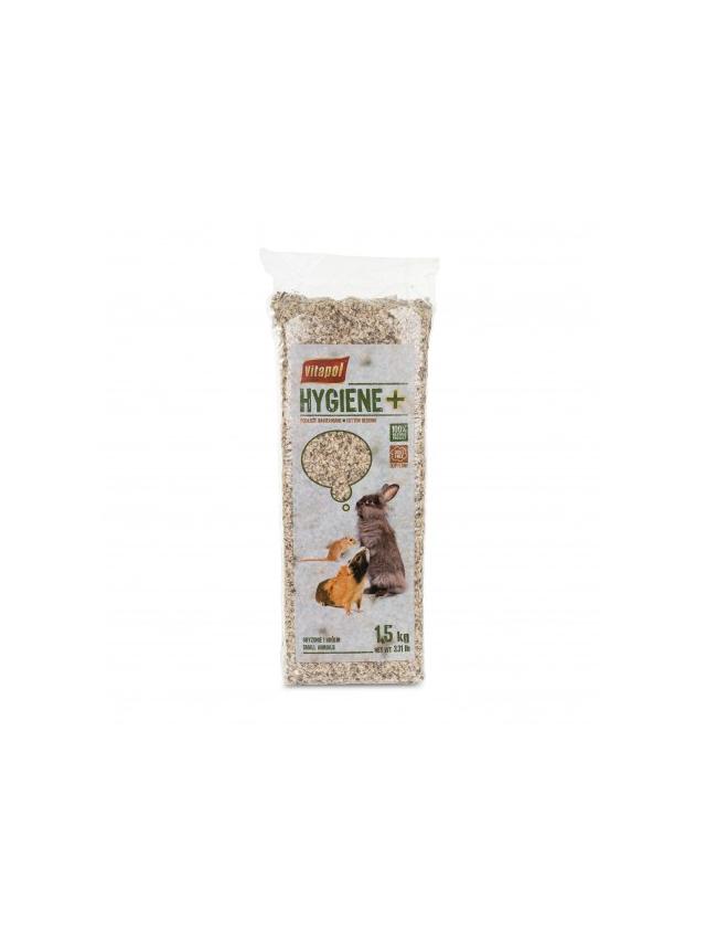 VITAPOL Hygiene+ Podłoże bawełniane dla gryzoni i królików  1,5 kg