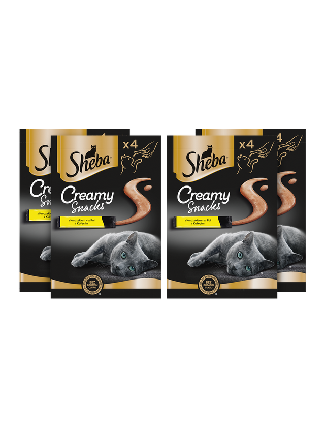 SHEBA Creamy Kurczak 11x (4x12g)