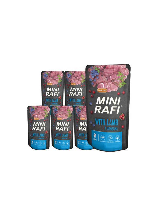 DOLINA NOTECI Mini Rafi z jagnięciną 10x150g