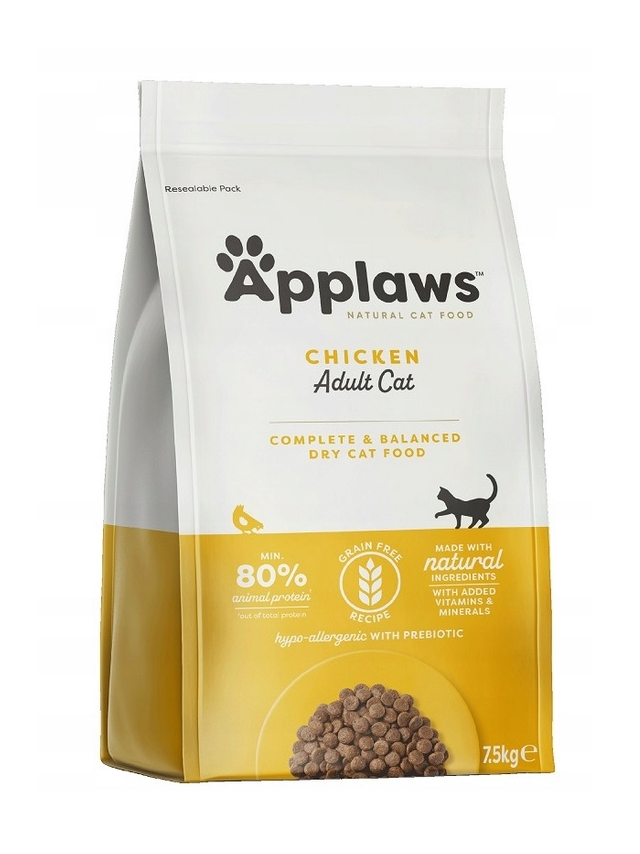Applaws Adult Chicken Sucha Karma dla kota 7,5kg