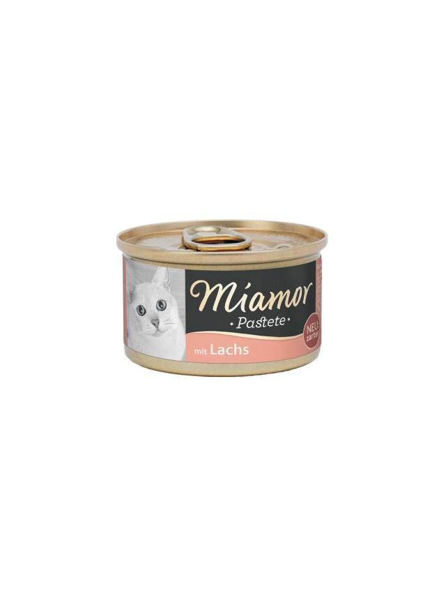 Miamor Pastete łosoś 85g puszka