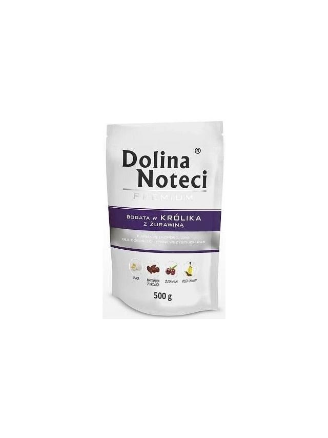 Dolina Noteci Premium Królik z żurawiną 500g