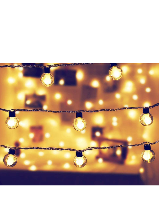Girlanda ogrodowa solarna 20 led