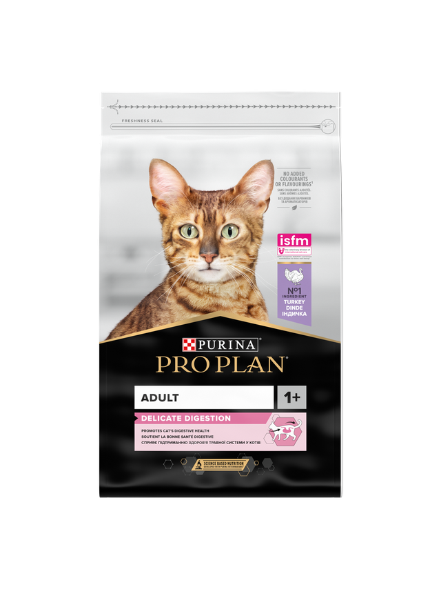 PRO PLAN Delicate Digestion Karma dla kotów bogata w indyka 10kg