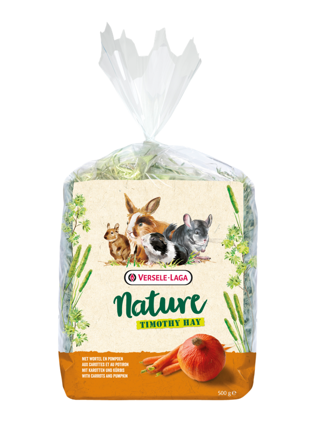 VERSELE LAGA Timothy Hay Carrot & Pumpkin 500g - siano tymotkowe z marchewką i dynią