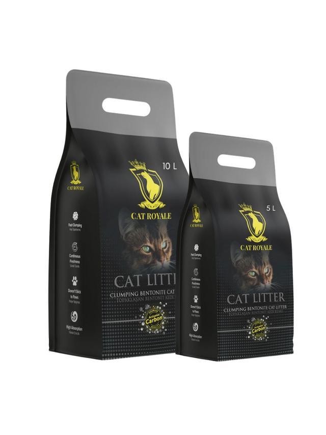 Cat Royale Activated Carbon żwirek bentonitowy 15l (10 + 5l)