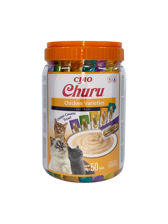 INABA  Churu Diet  dla kota - mix z kurczakiem 50x14g