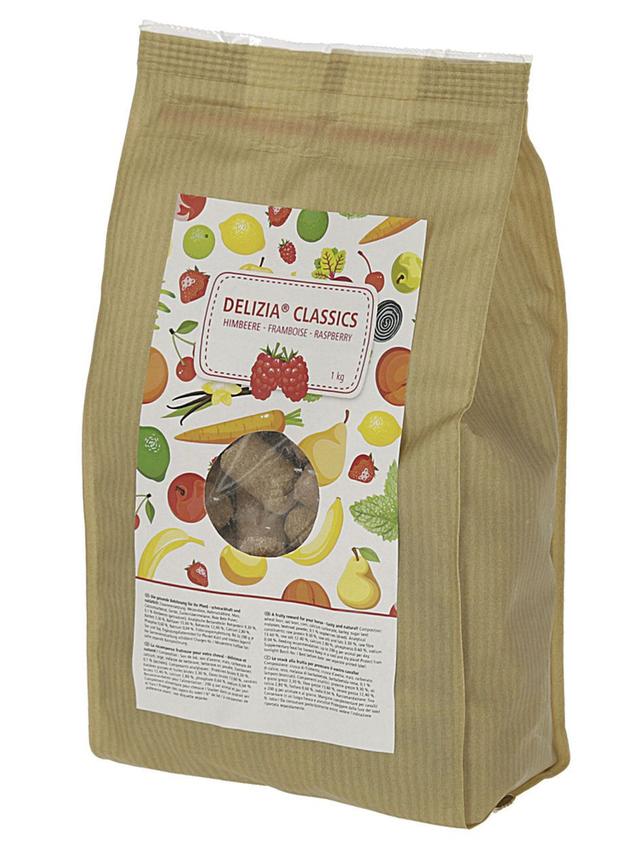 KERBL Delizia Smakołyki dla konia malina 1kg