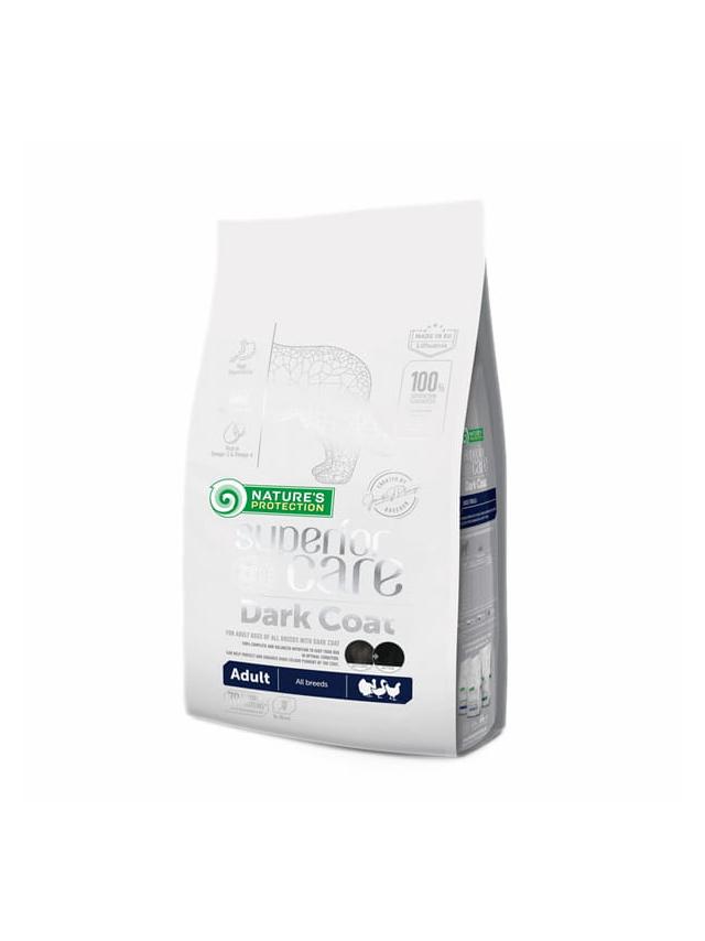 NATURES PROTECTION Dark Coat Superior Care Adult All Breeds 1,5kg