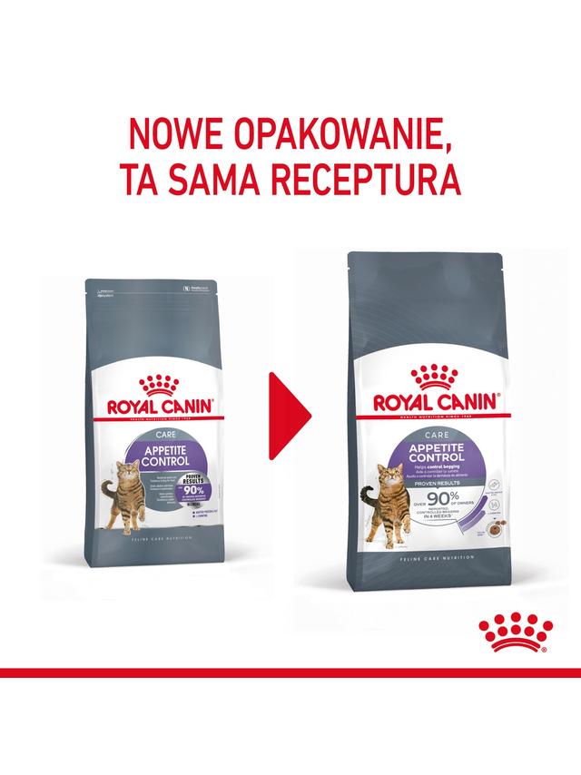 ROYAL CANIN Appetite Control 400g karma sucha dla kotów dorosłych, sterylizowanych, domagających się jedzenia