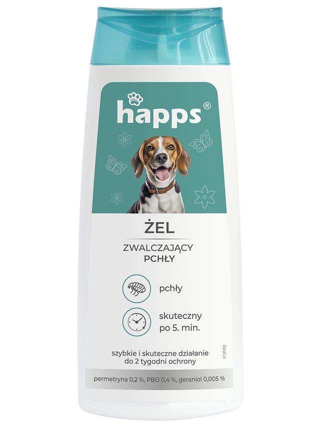 HAPPS - żel zwalczający pchły 150ml