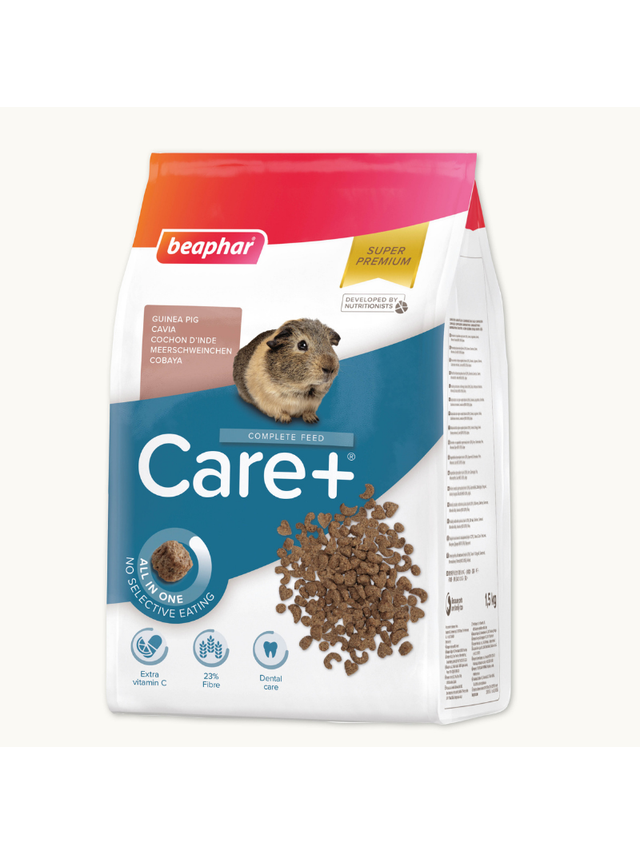BEAPHAR- Care+ Guinea Pig 1,5kg - karma Super Premium dla świnek morskich