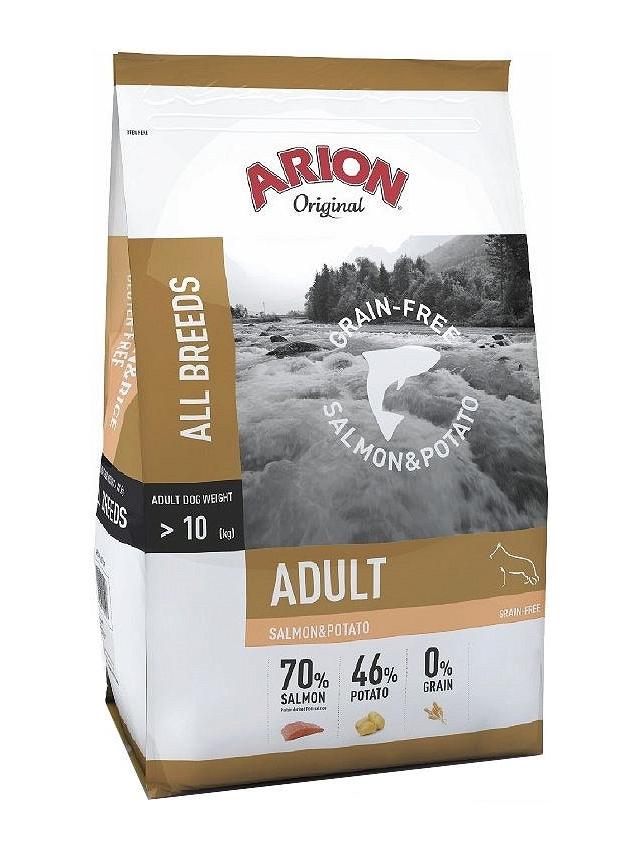 Arion Original Grain-Free Adult Salmon & Potato - Łosoś z ziemniakami 12 kg