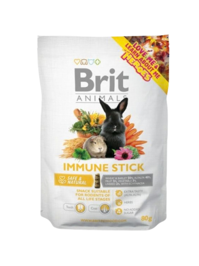 BRIT Animals Immune Stick dla gryzoni 80g