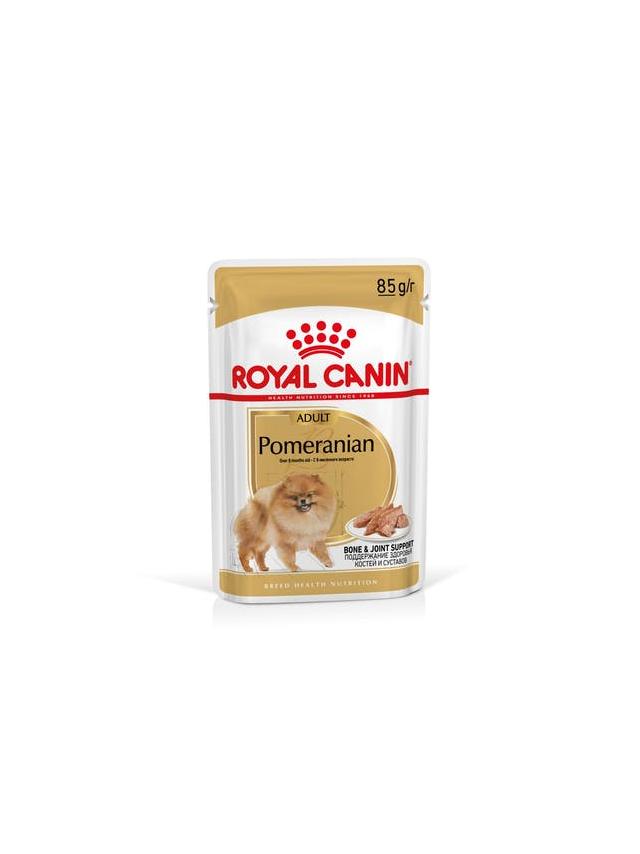 ROYAL CANIN Pomeranian 12x85g karma mokra -pasztet, dla psów dorosłych rasy Pomeranian