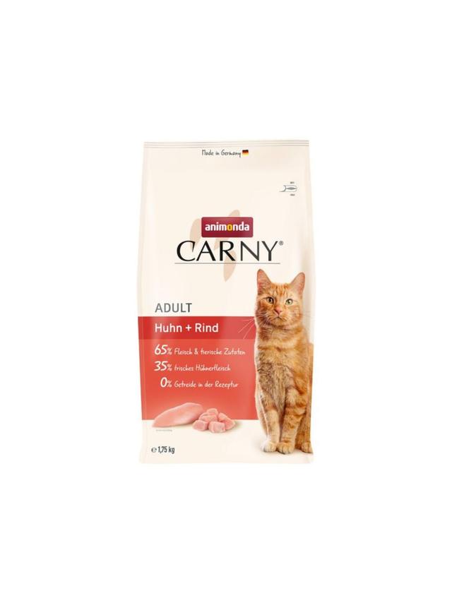 ANIMONDA Cat Carny Adult karma sucha dla kota Kurczak Wołowina 1,75kg