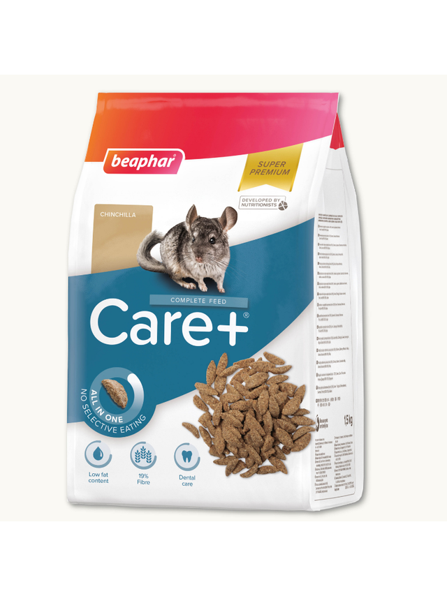 Beaphar CARE+ CHINCHILLA 1,5KG - karma dla szynszyli