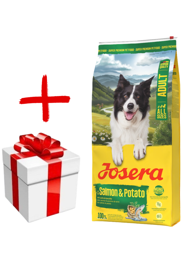 JOSERA Adult Salmon & Potato 12,5kg + NIESPODZIANKA DLA PSA GRATIS!