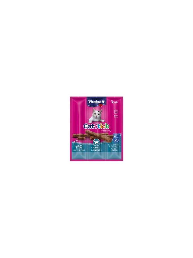 Vitakraft Kabanosy Cat Stick Mini z flądrą 18g