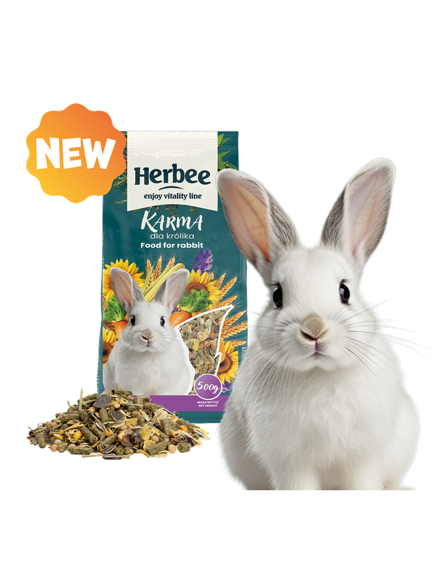 HERBEE KARMA dla królika 500g