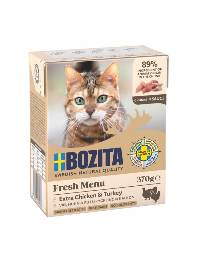 BOZITA Cat Kurczak I Indyk W Sosie 370g