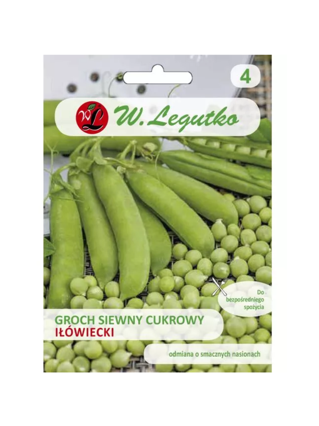 Groch siewny cukrowy Iłówiecki - wczesna