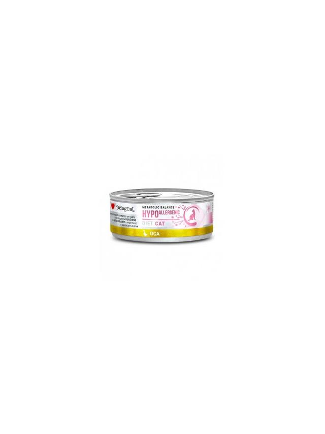 Disugual Karma mokra dla kota Weterynaryjna HYPOALLERGENIC Gęś (dorosły) 85g
