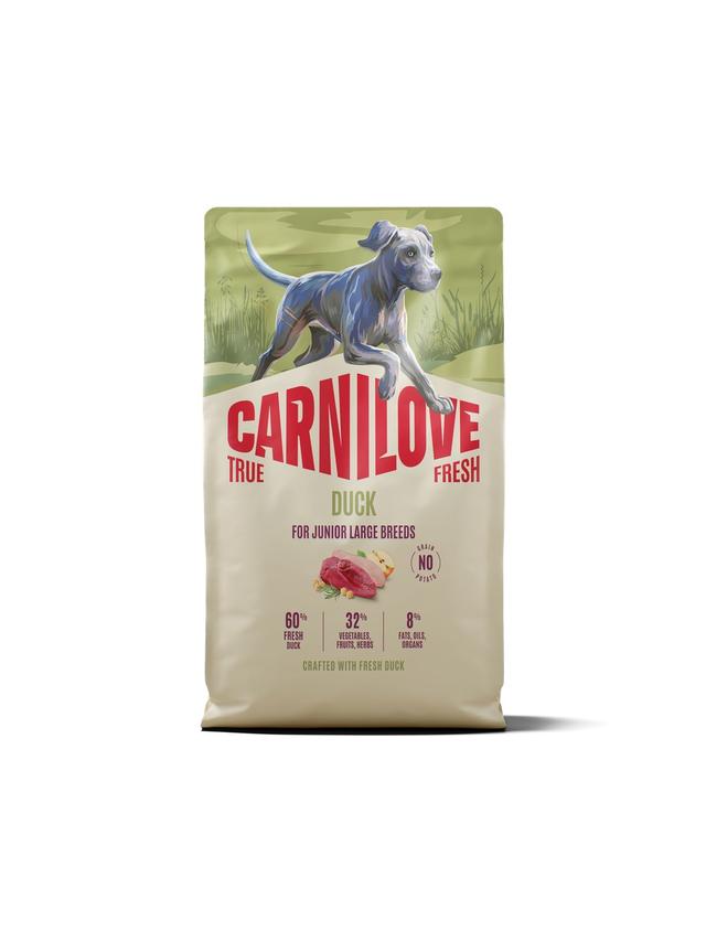 Carnilove True Fresh Dog Duck for Junior L 4 kg