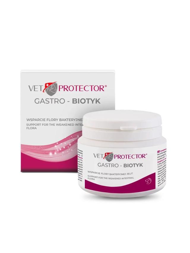 VET PROTECTOR® GASTRO – BIOTYK – multibiotyk dla psa i kota 60 g