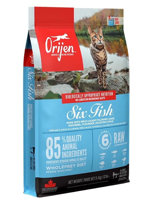 ORIJEN Six Fish cat 5,4kg