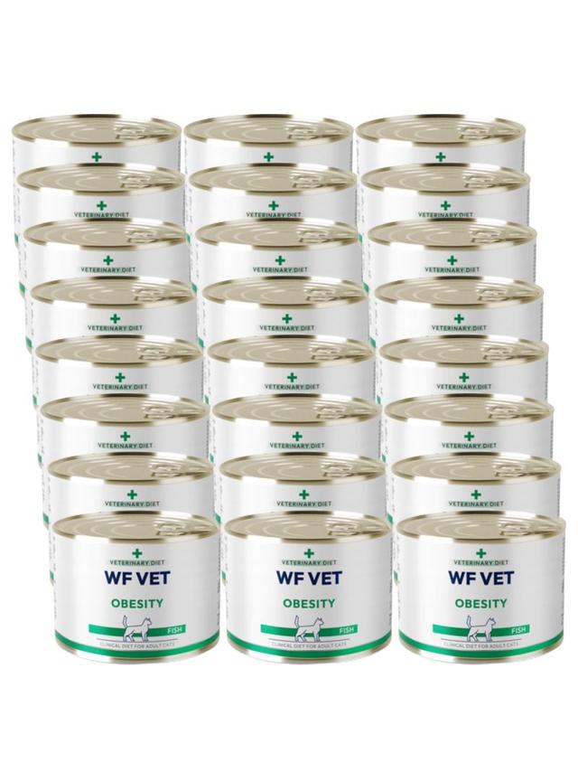 WF VET Obesity cat fish 24x200g