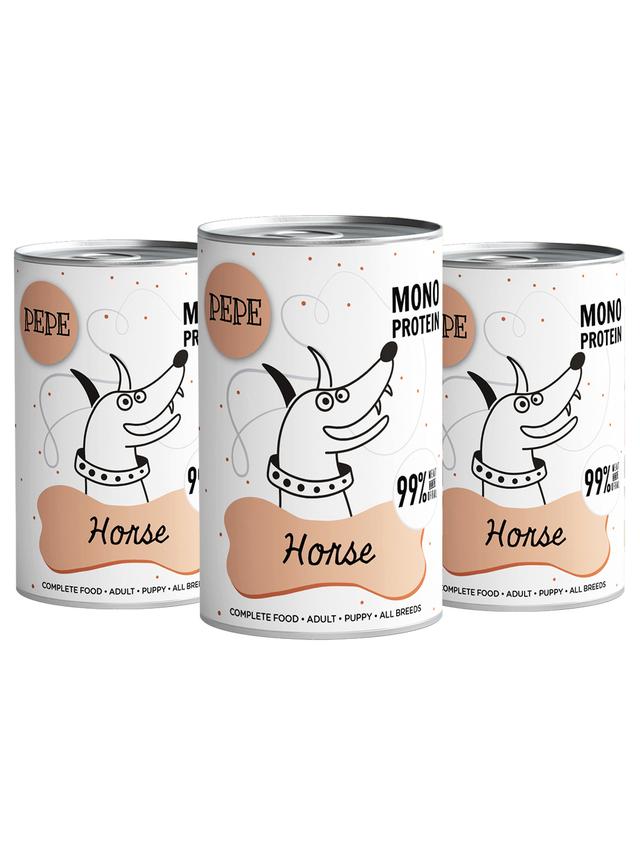 PEPE MONO PROTEIN Horse (konina) 3x400g