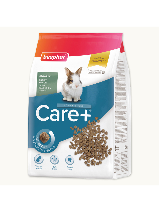 BEAPHAR-Care+ Rabbit Junior 1,5kg - karma Super Premium dla młodych królików